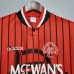 Rangers 95/96 Away Red Soccer Jersey